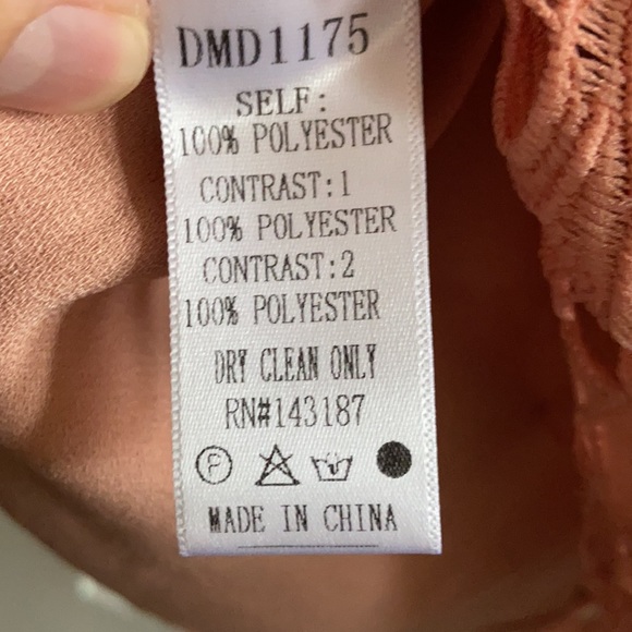 Dance&Marvel blush/rose/peach coloured dress NWOT - Picture 8 of 9